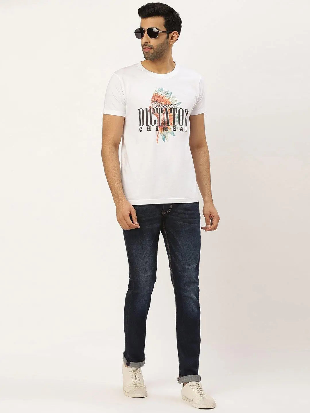 Dictator Chambal White T-Shirt - The Chambal