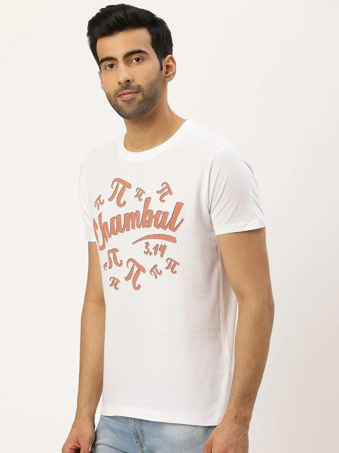 Pie White T-Shirt - The Chambal