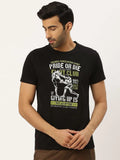 Pride and Die Black T-Shirt - The Chambal