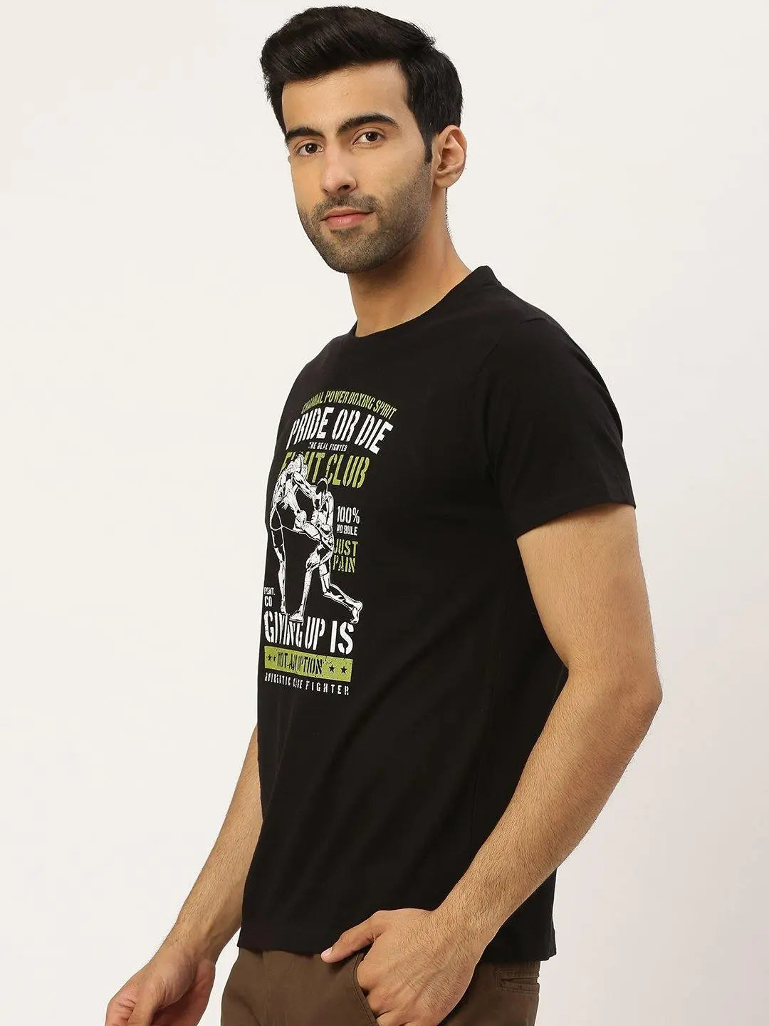 Pride and Die Black T-Shirt - The Chambal