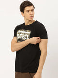 Rebel Camo Black T-Shirt - The Chambal