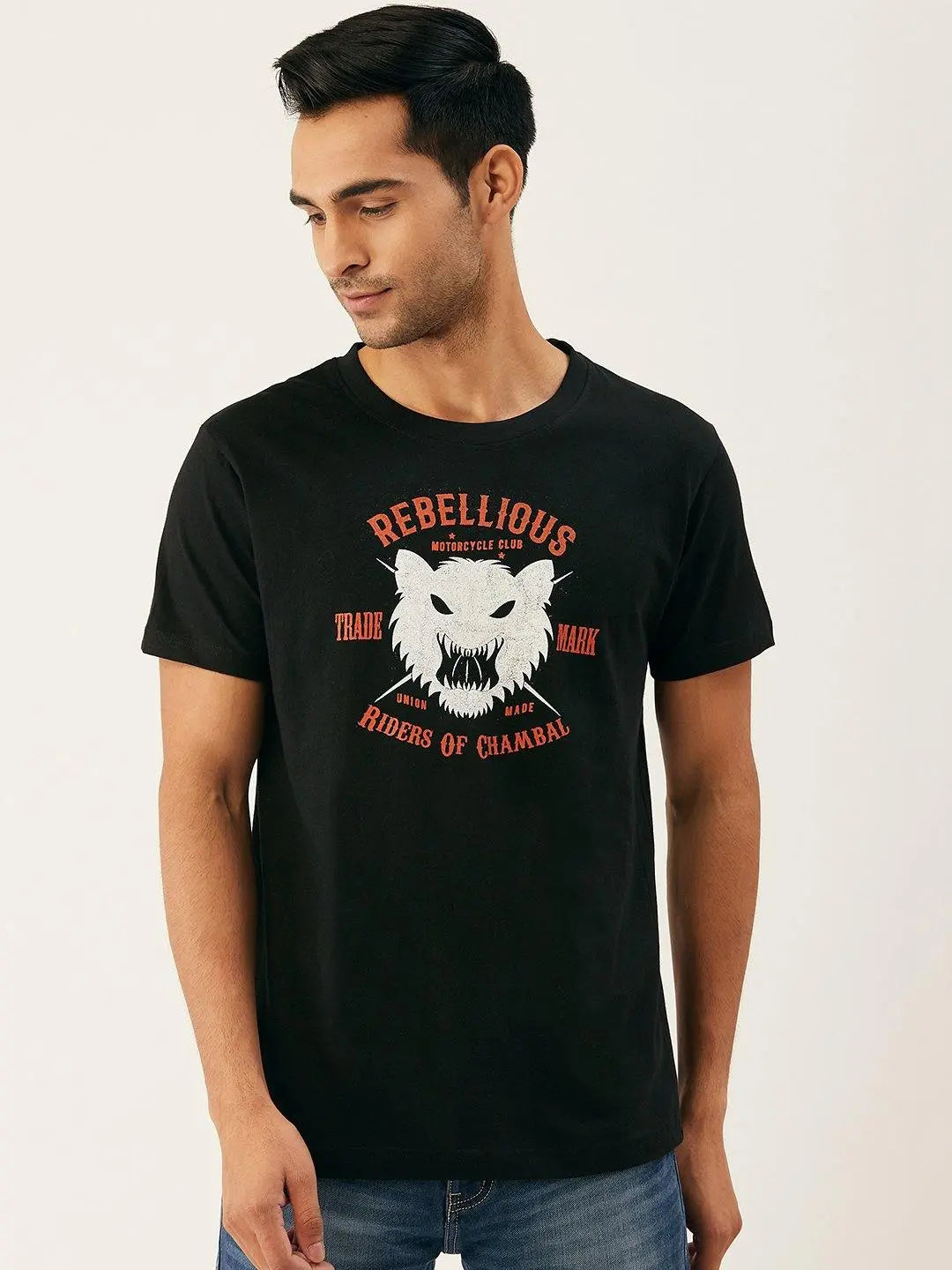 Riders Of Chambal Black T-Shirt - The Chambal