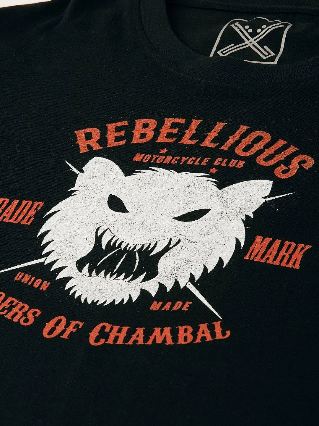 Riders Of Chambal Black T-Shirt - The Chambal