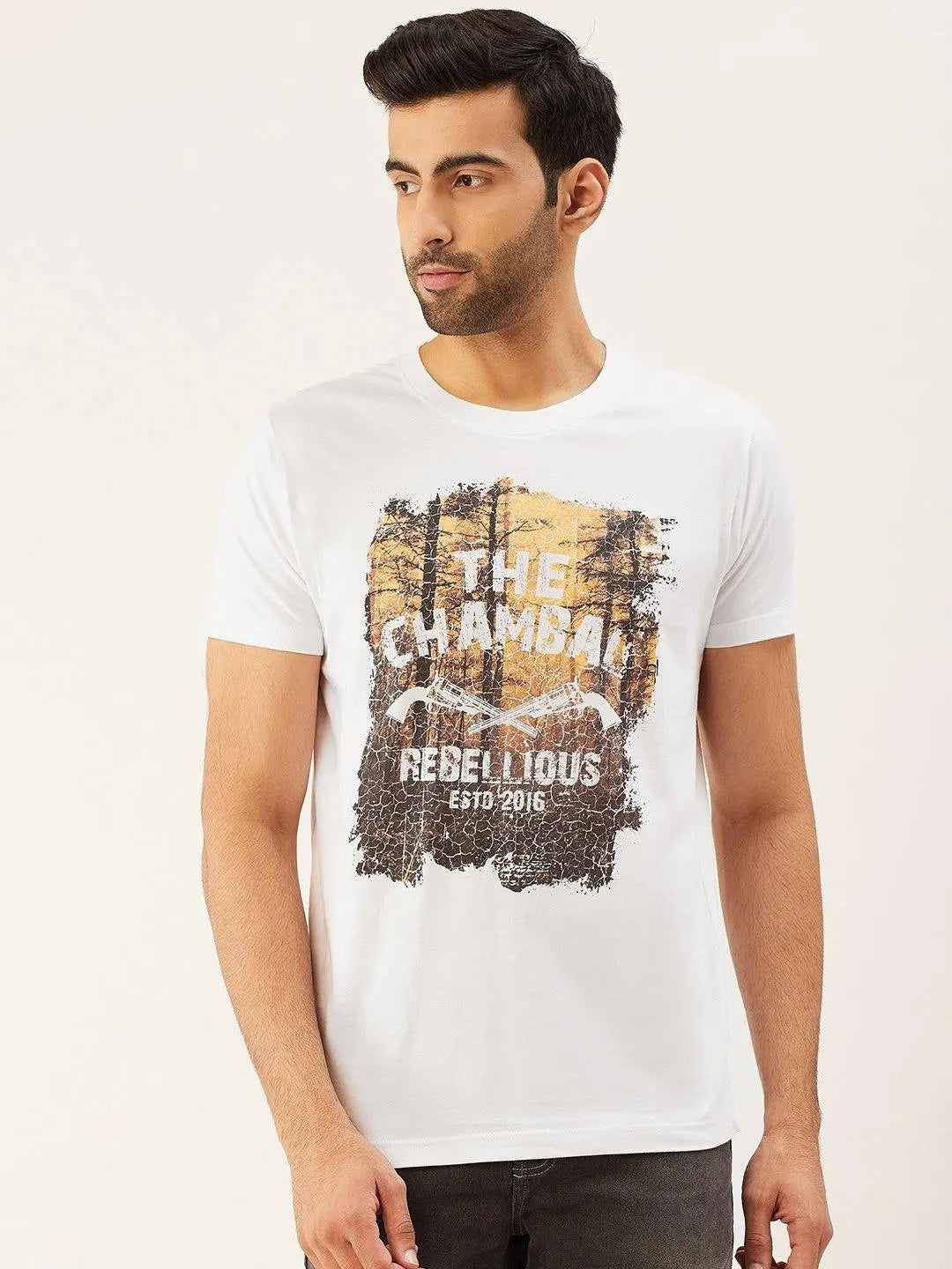 Chambal Rebellious White T-Shirt - The Chambal