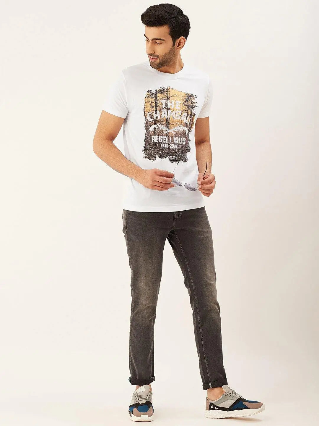 Chambal Rebellious White T-Shirt - The Chambal