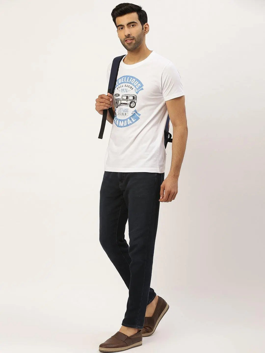 Rebellious White T-Shirt - The Chambal