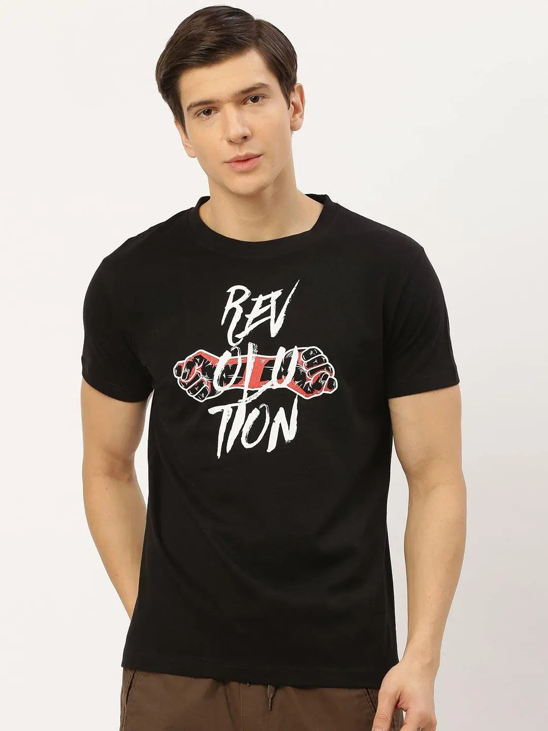 Revolution Black T-Shirt - The Chambal