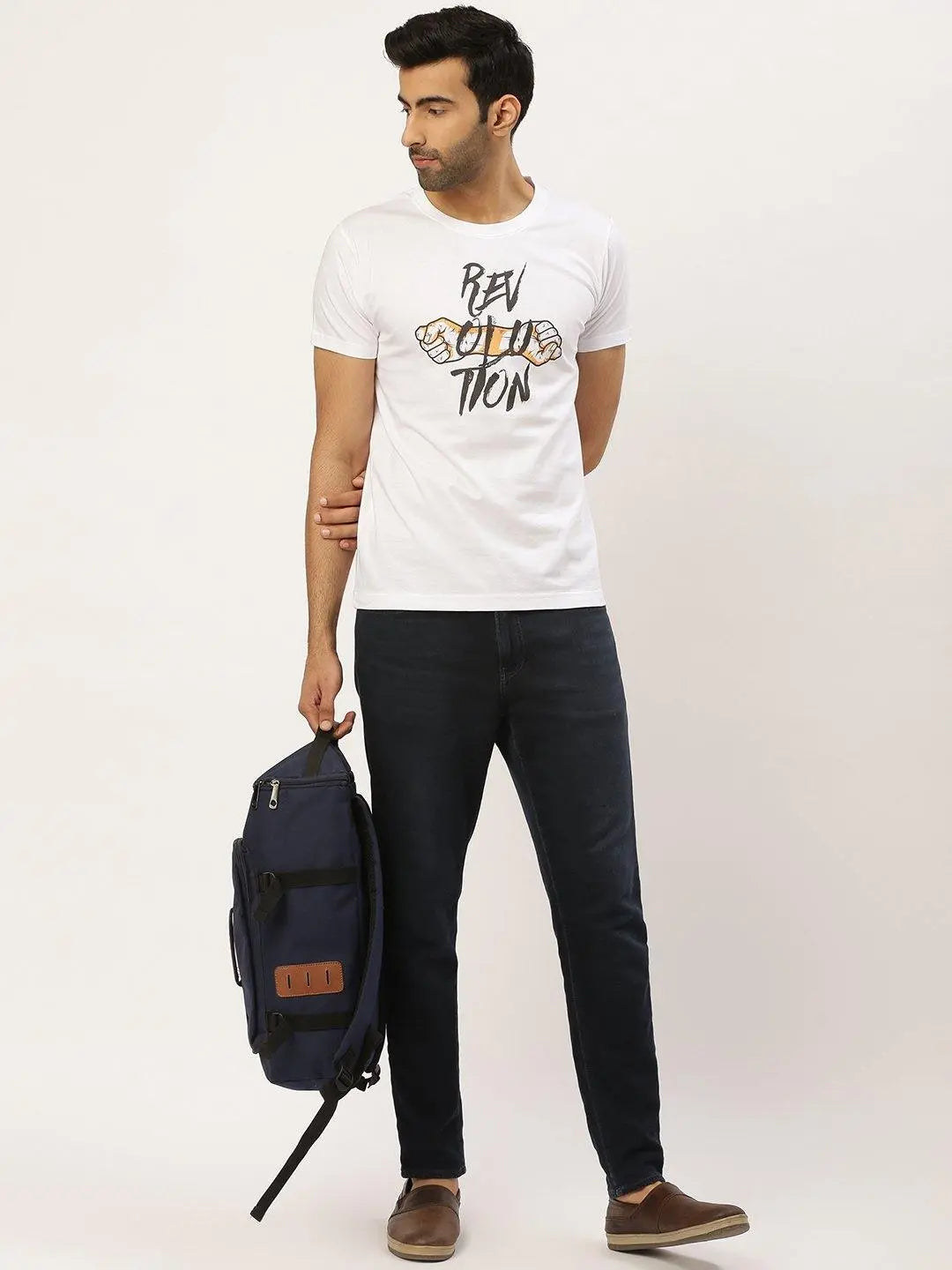 Revolution White T-Shirt - The Chambal