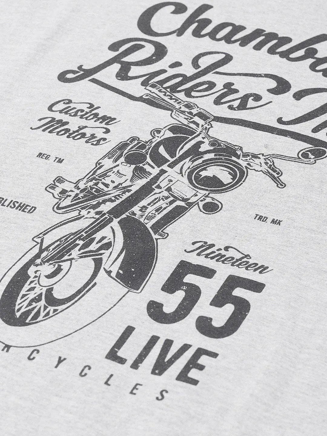 Riders Grey T-Shirt - The Chambal