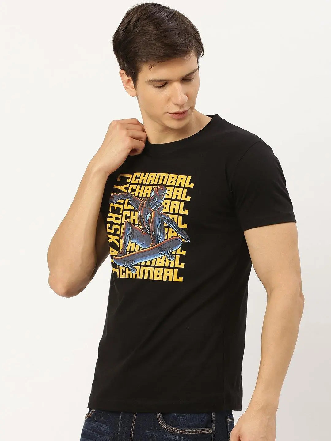 Chambal Skate Black T-Shirt - The Chambal