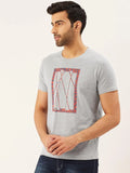 Slit Animal Grey T-Shirt - The Chambal