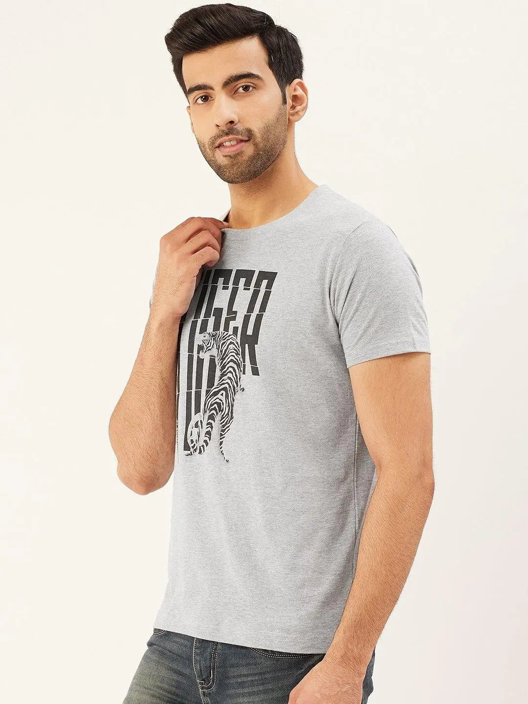 Fierce Grey T-shirt - The Chambal