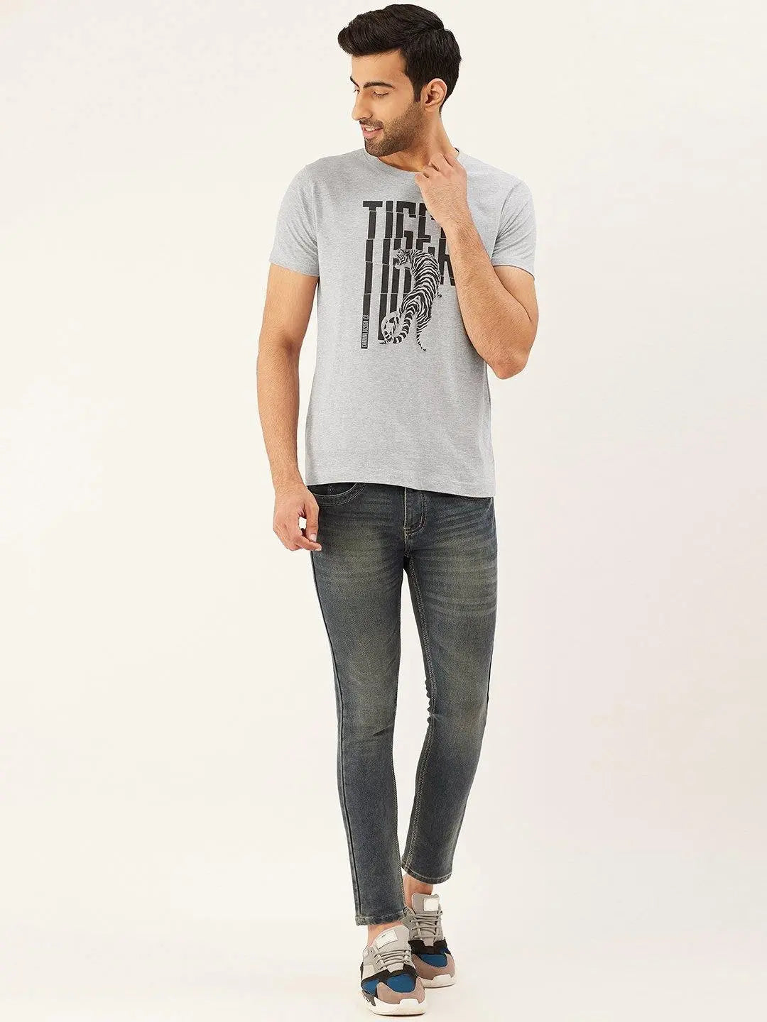 Fierce Grey T-shirt - The Chambal