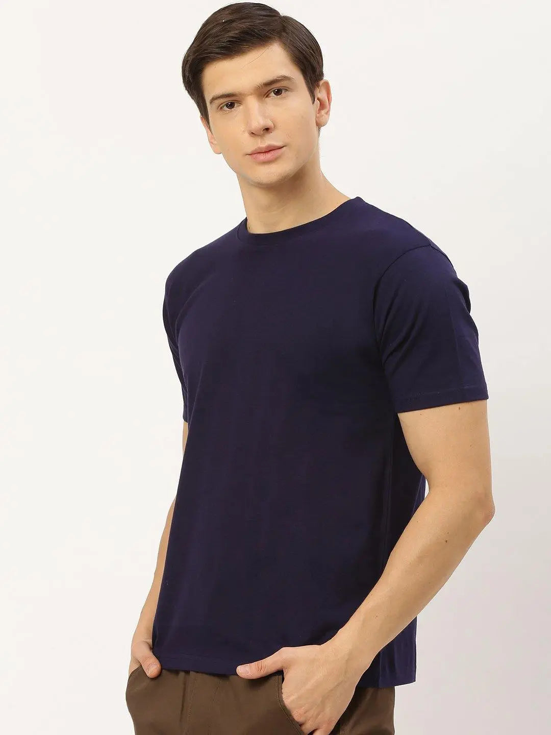 Basic Navy T-Shirt - The Chambal