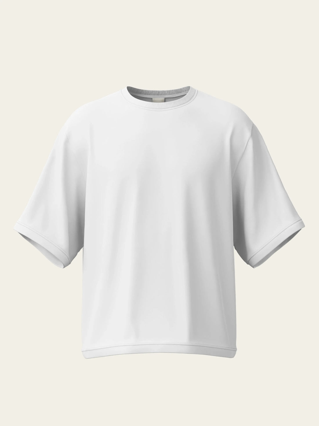 White Oversize Cotton T-Shirt by The Chambal The Chambal