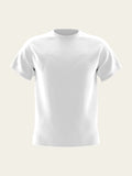 White Round Neck T-Shirt The Chambal