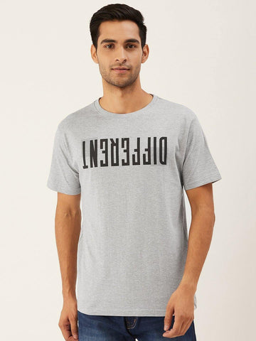 Be Different Grey T-Shirt - The Chambal