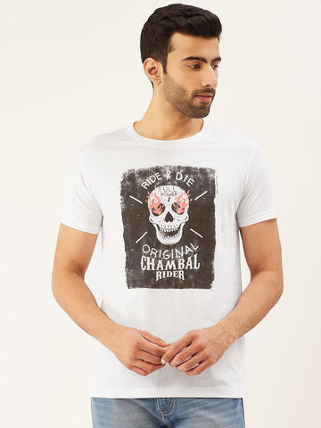 Original Chambal Rider White T-Shirt - The Chambal