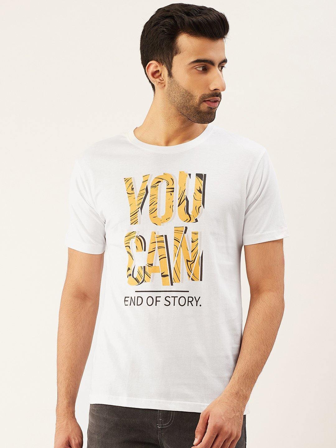 You Can White T-Shirt - The Chambal