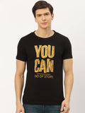 You Can Black T-Shirt - The Chambal