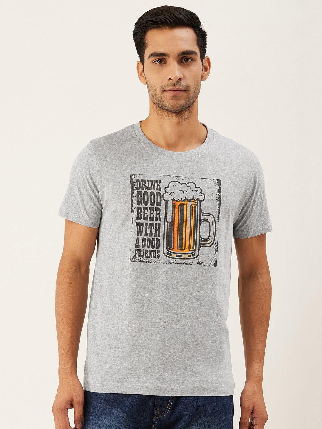 Friends Beer Grey T-Shirt - The Chambal