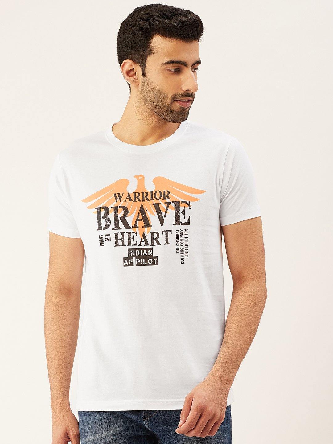 Warrior White T-Shirt - The Chambal