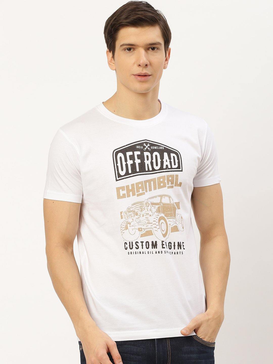 Offroad White T-Shirt - The Chambal