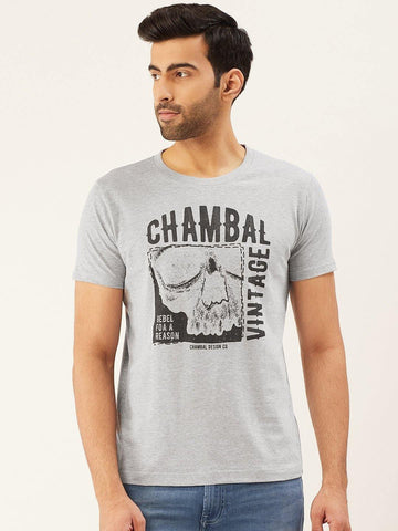 Chambal Vintage Grey T-Shirt - The Chambal