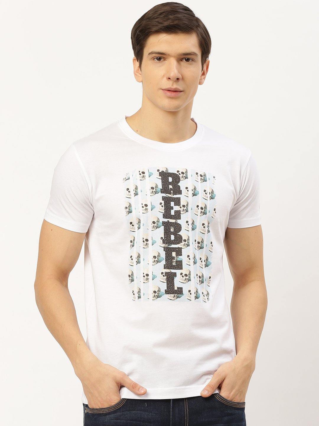 Rebel White T-Shirt - The Chambal