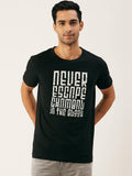 Never Escape Black T-Shirt - The Chambal