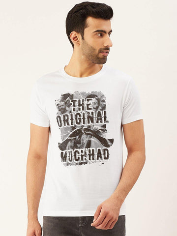 Muchhad White T-Shirt - The Chambal