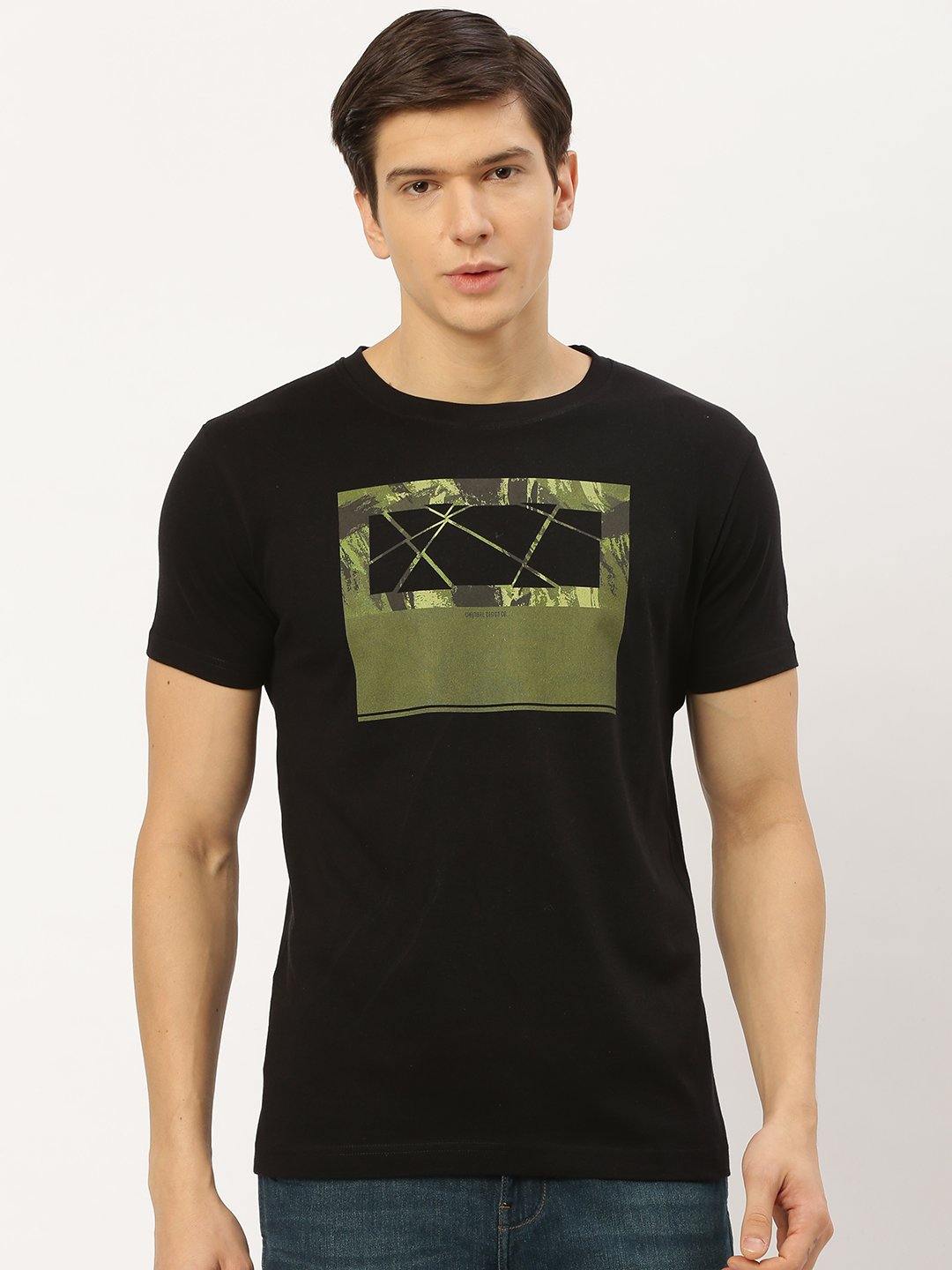 Camo Black T-Shirt - The Chambal