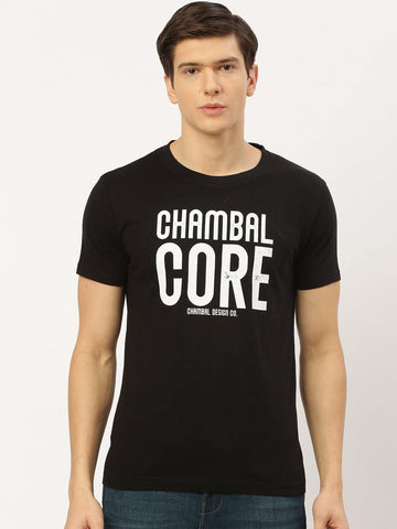 Chambal Core Black T-Shirt - The Chambal