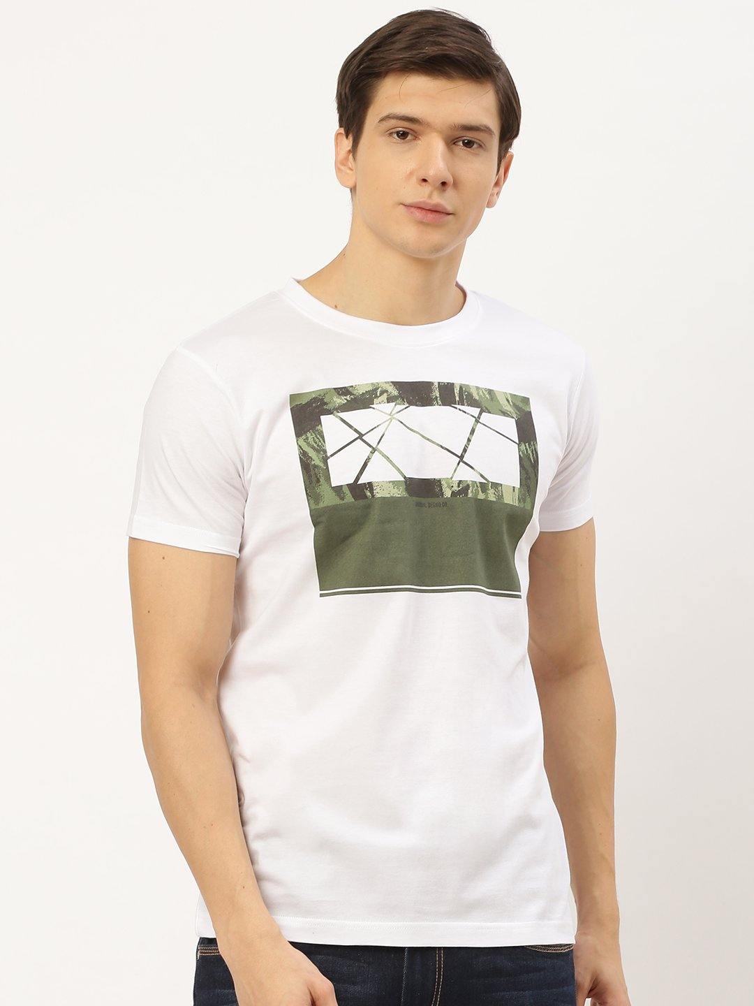 Camo White T-Shirt - The Chambal