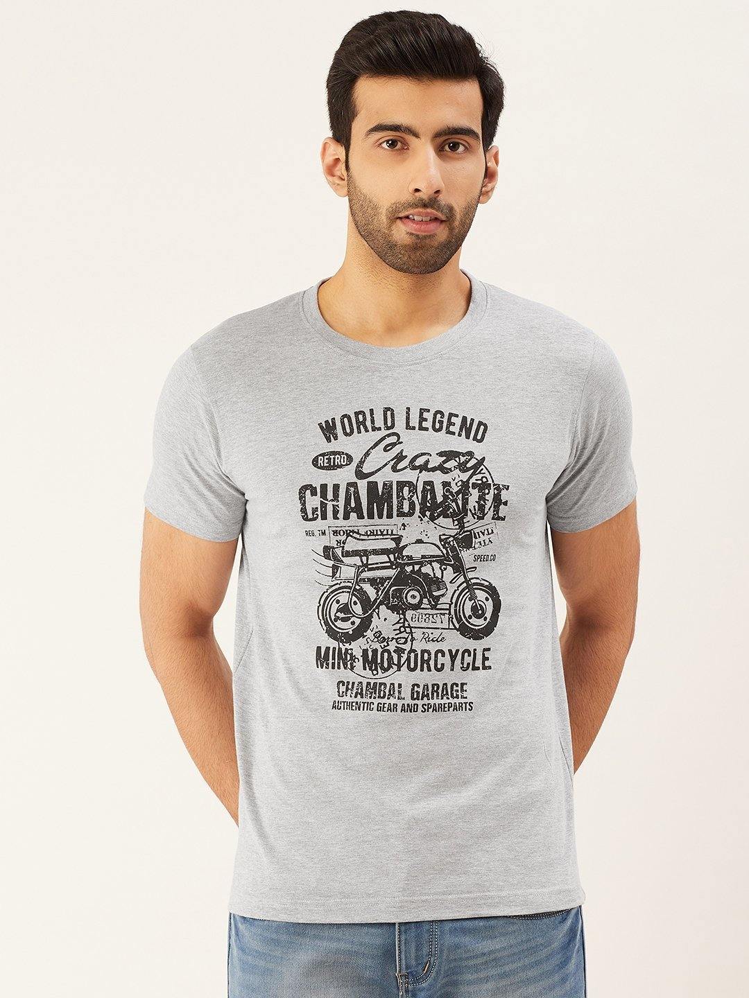 Chambalite Grey T-Shirt - The Chambal