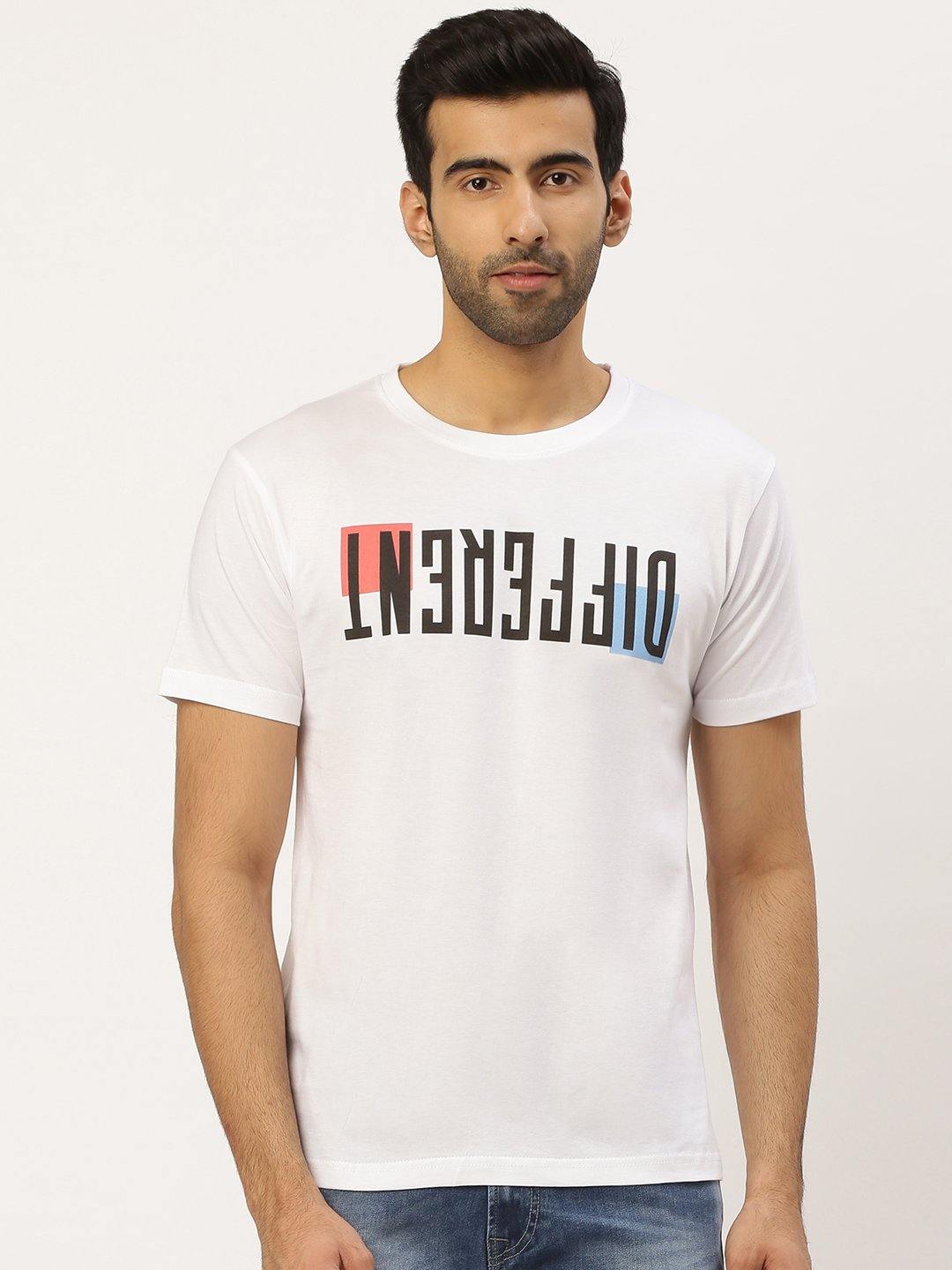 Be Different White T-Shirt - The Chambal