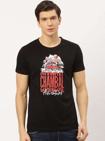 Chambal Adventure Black T-Shirt - The Chambal