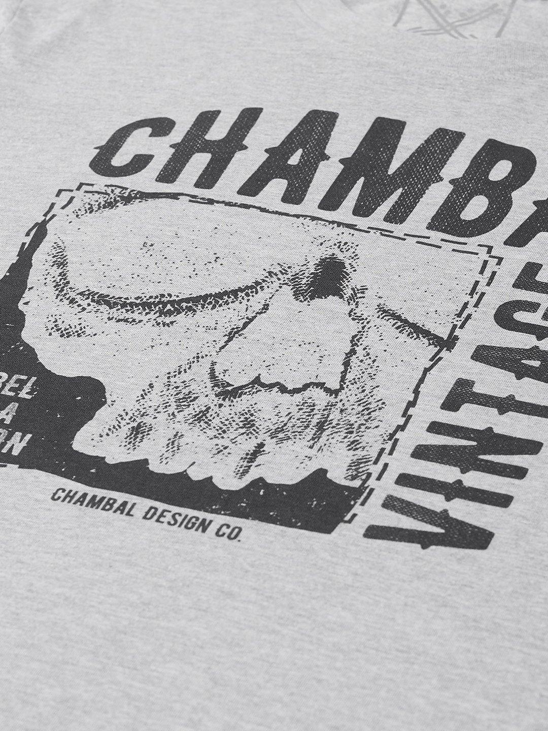 Chambal Vintage Grey T-Shirt - The Chambal