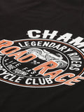 Road Race Black T-Shirt - The Chambal