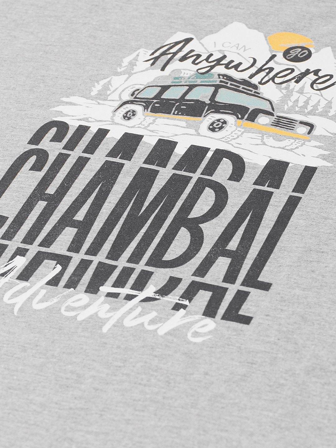 Chambal Adventure Grey T-Shirt - The Chambal