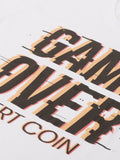 Game Over White T-Shirt - The Chambal