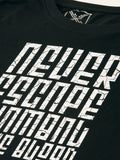 Never Escape Black T-Shirt - The Chambal