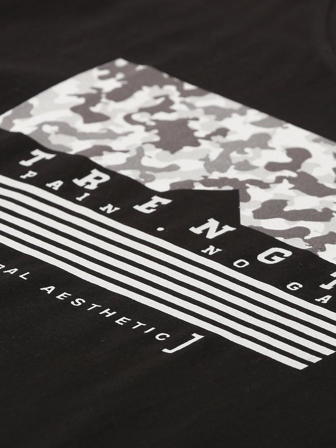 Camo Strength Black T-Shirt - The Chambal