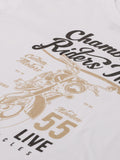 Ride Live White T-Shirt - The Chambal