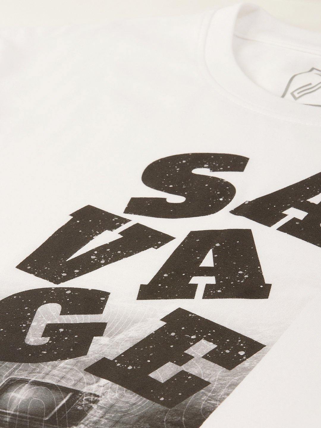 Savage White T-Shirt - The Chambal