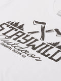 Staywild White T-Shirt - The Chambal