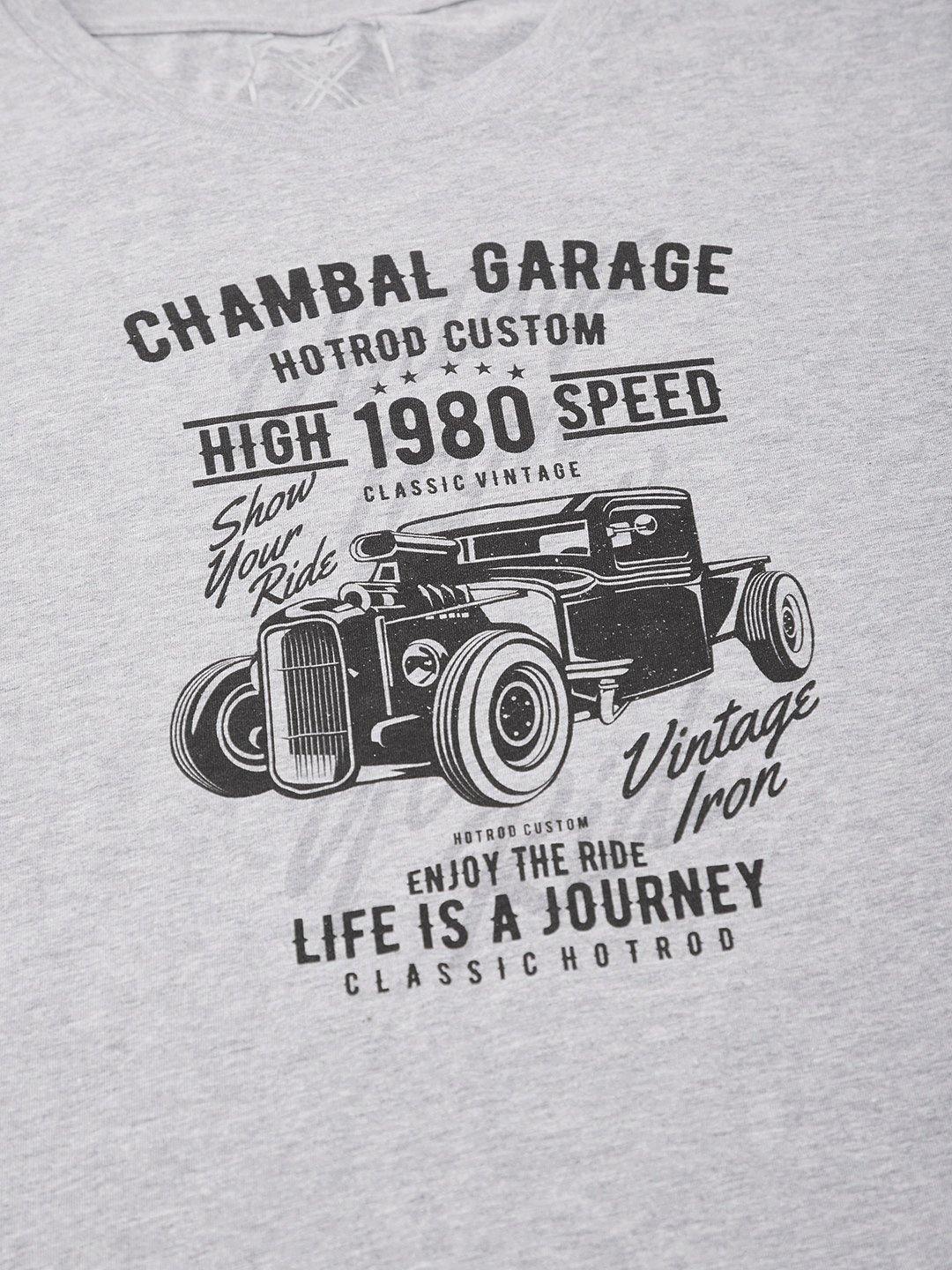 Chambal Garage Grey T-Shirt - The Chambal