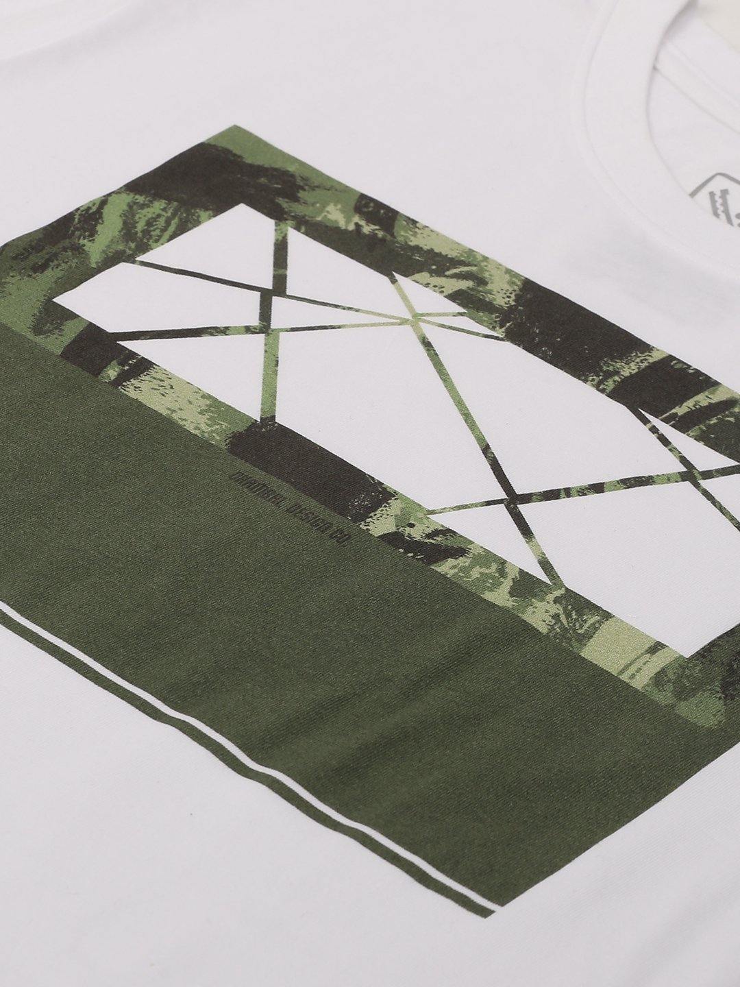 Camo White T-Shirt - The Chambal