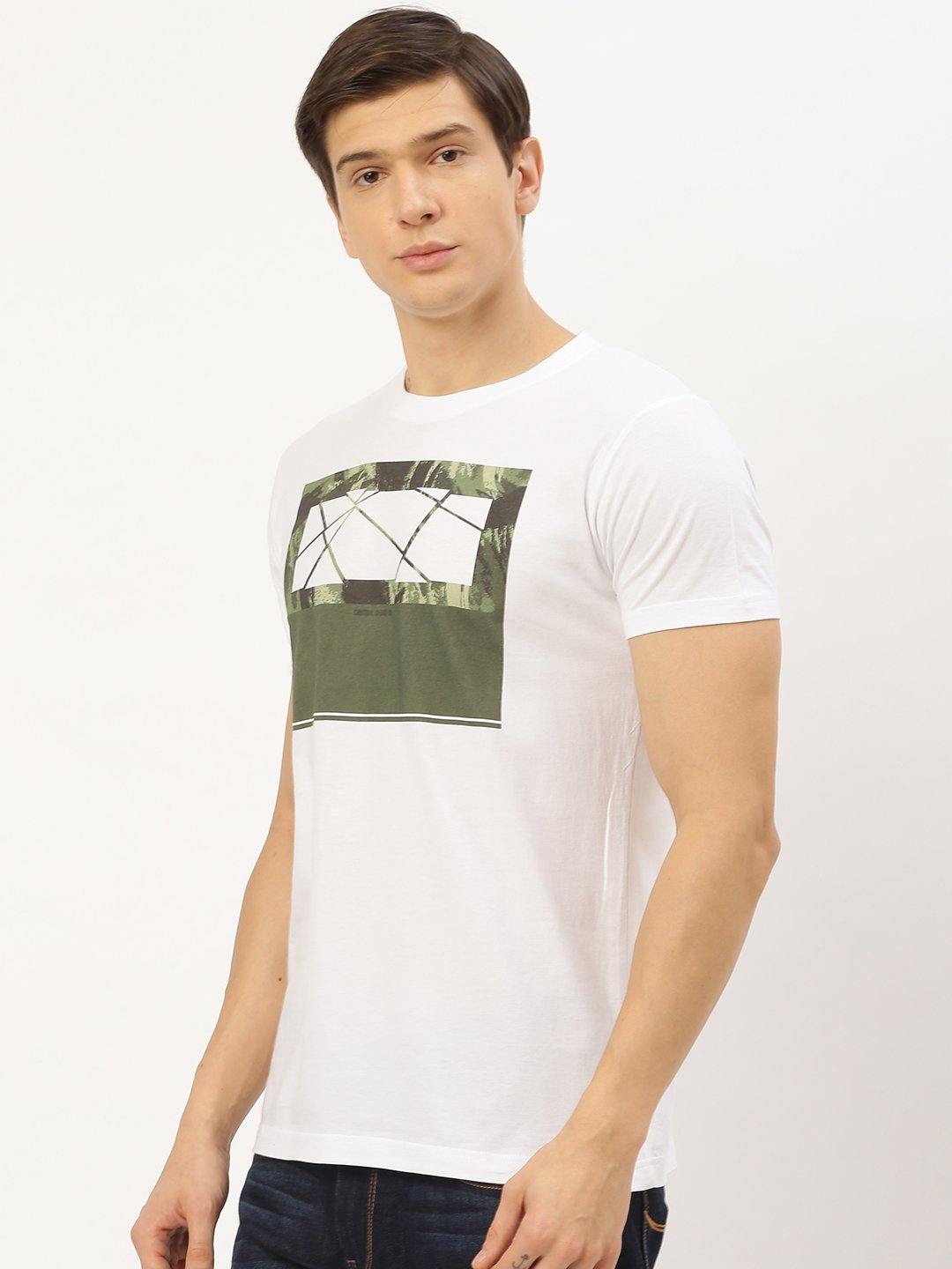 Camo White T-Shirt - The Chambal