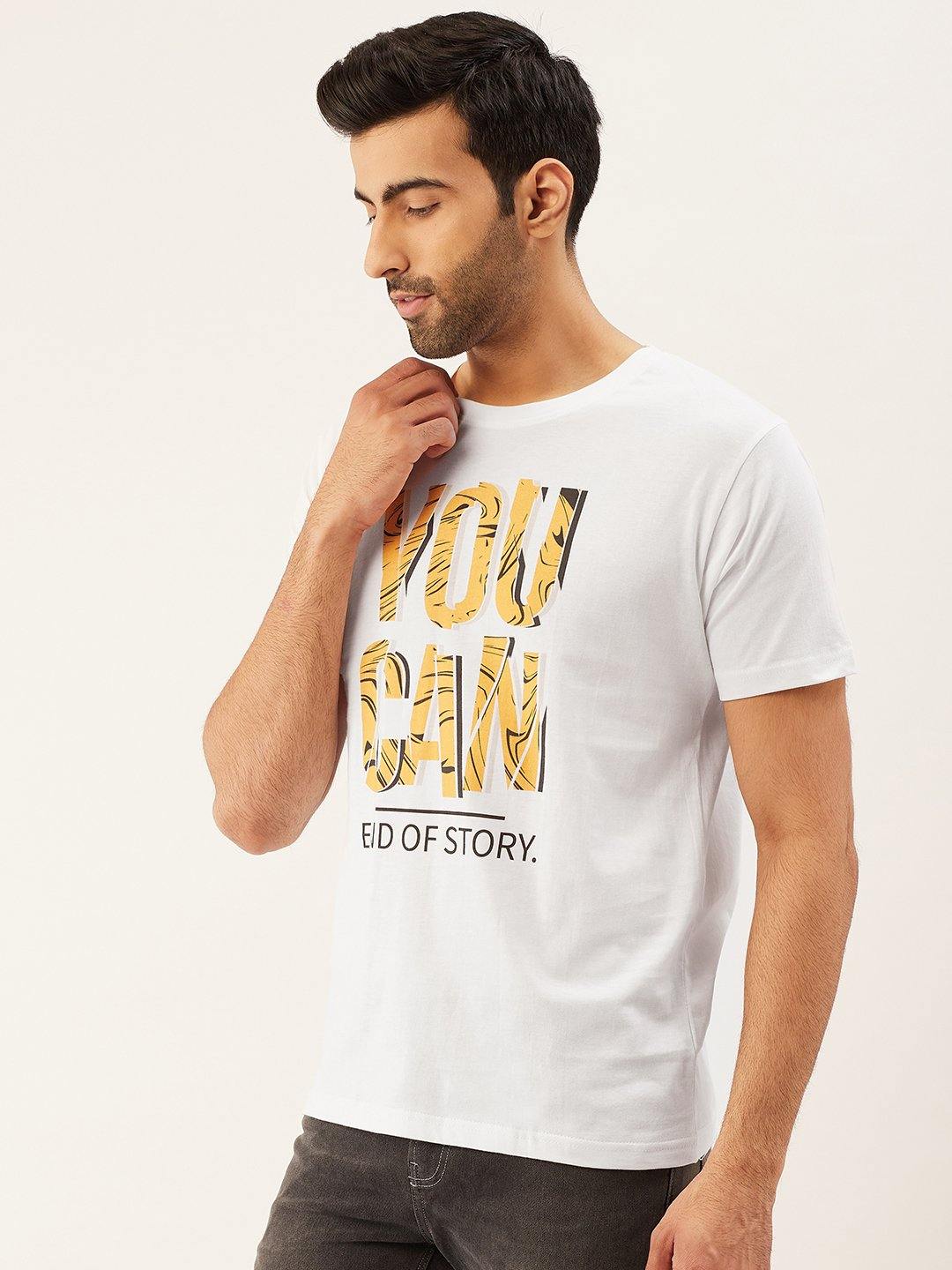 You Can White T-Shirt - The Chambal